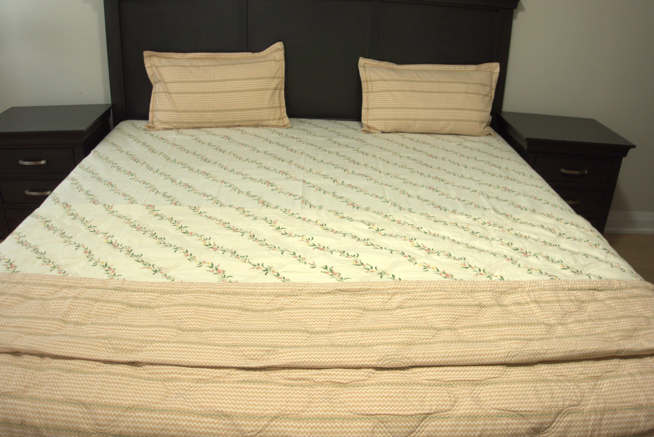Infii Brida double bed duvet + king size bedsheet set #AQ1004
