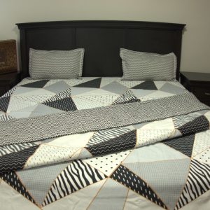 Infii Brida Double Bed Duvet + King Size Bedsheet Set #AQ1110
