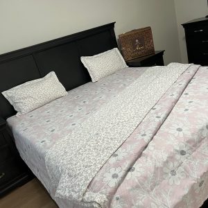 Infii Brida double bed duvet + king size bedsheet set #AQ1007