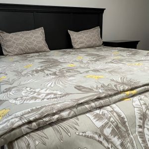 Infii Brida double bed duvet + king size bedsheet set #AQ1005