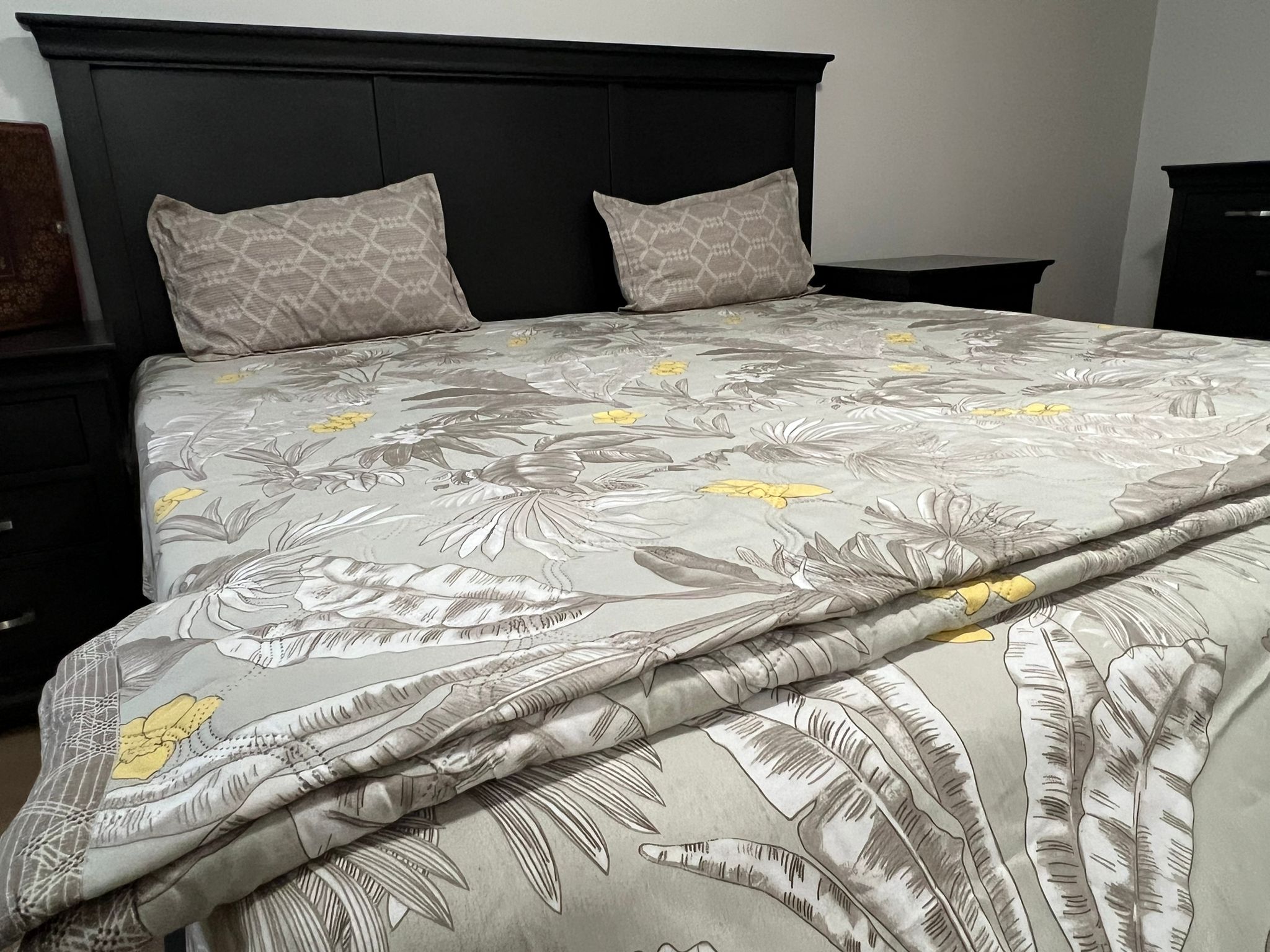 Infii Brida double bed duvet + king size bedsheet set #AQ1005